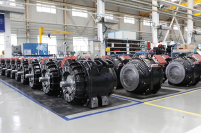 30000臺牽引電機下線，西安經開區開放型經濟提質增效交通設施